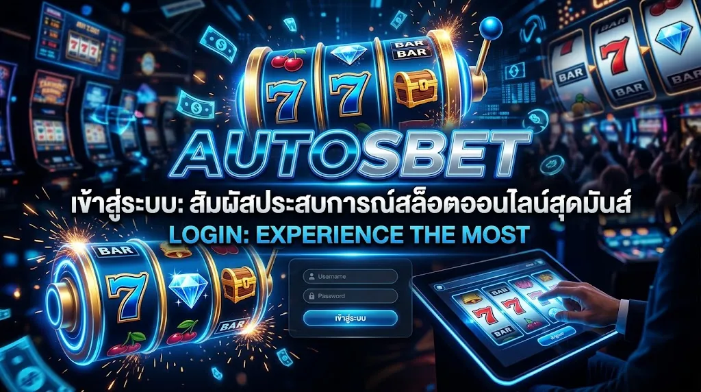 Autosbet เข้าสู่ระบบ: สัมผัสประสบการณ์สล็อตออนไลน์สุดมันส์